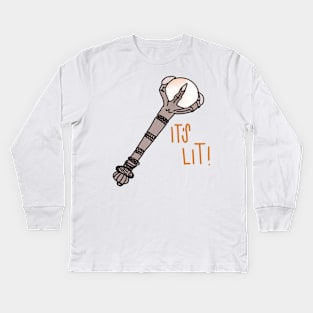 Merlin’s wand Kids Long Sleeve T-Shirt